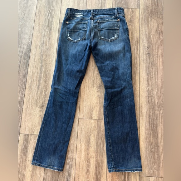 GAP size 27/4 - Women's Dark Blue Barely Boot Leg 1969 Jeans - Picture 3 of 3